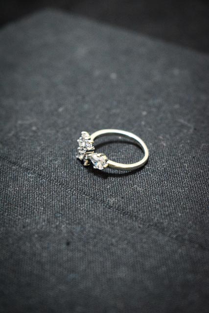 Anillo de flor abierto 