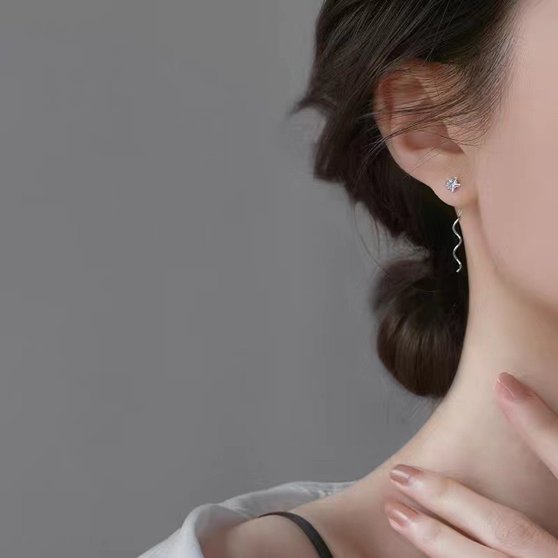 Pendientes Pentagrama de Estrella 