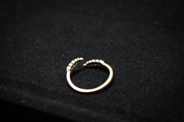Anillo de trigo abierto