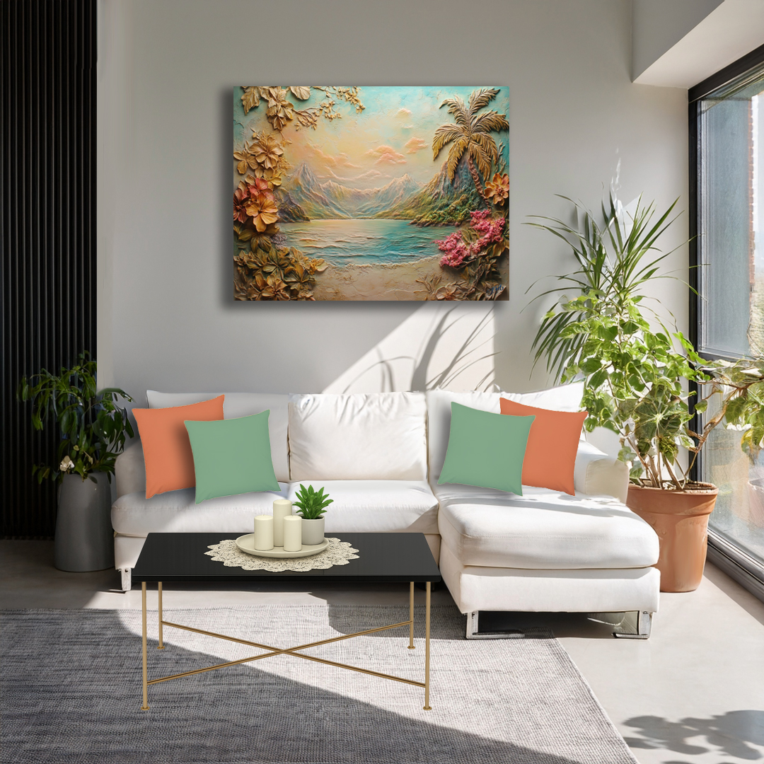 Hawaiian Sanctuary Wooden Art Print