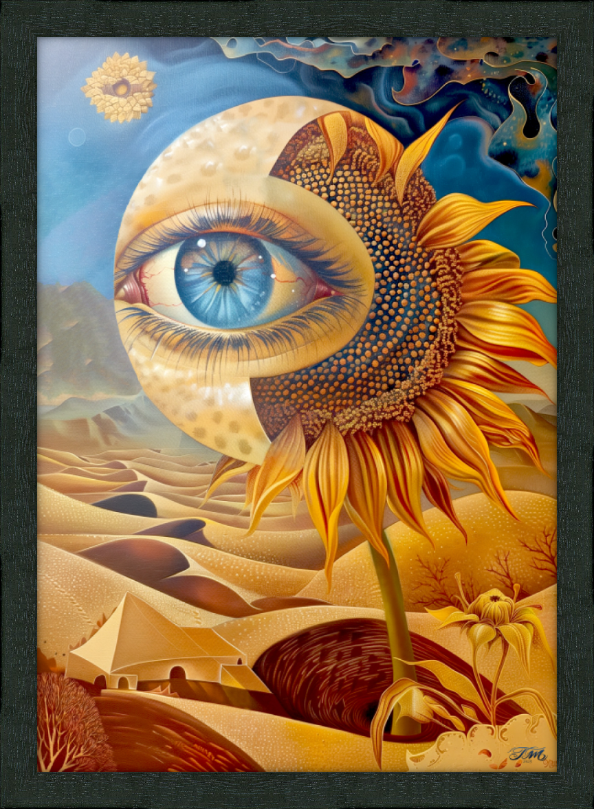 Desert Vision -  Framed Digital Art Print