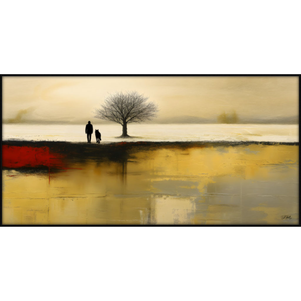 Solstice Reflection  Canvas Art Print