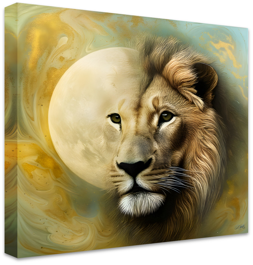Luna Ascendant Canvas Art Print