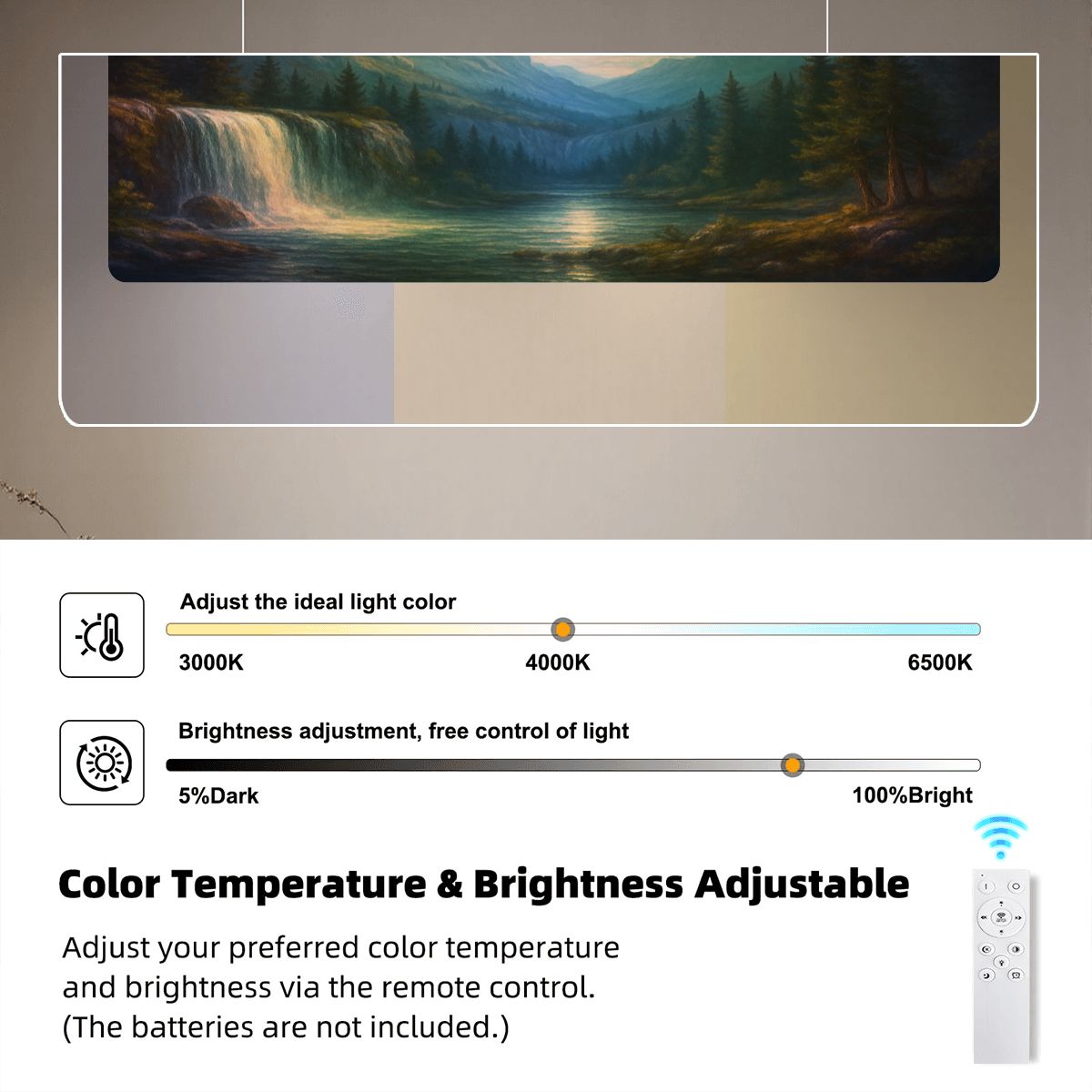 Where the Moon Listens - Sound Absorbing Ceiling Lamp