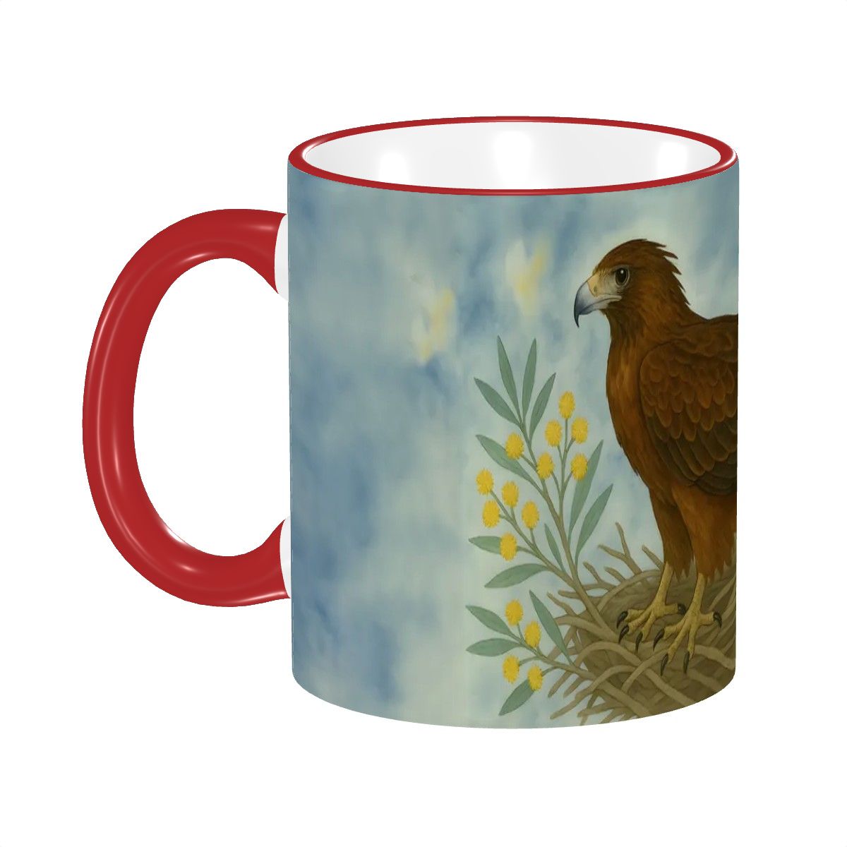Wedge Tail Eagle Water Painting Custom Design Mug