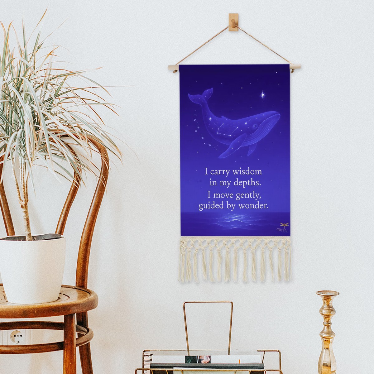 Wisdom in my Depth - Inspirational Wall Decor