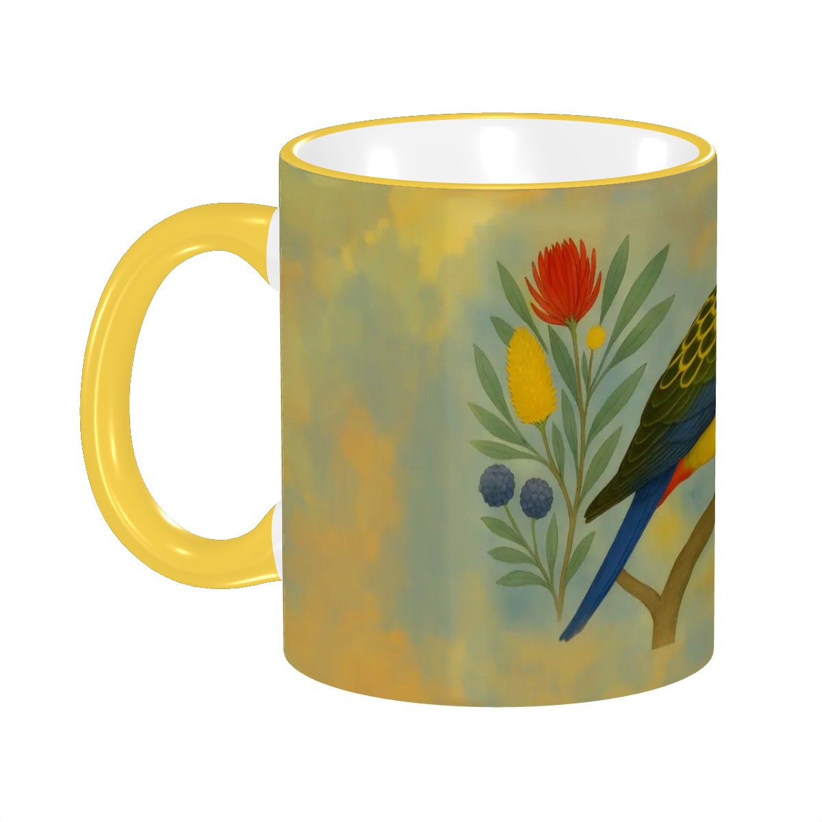 Eastern Rosella Bird 11 0z Custom Design Mug