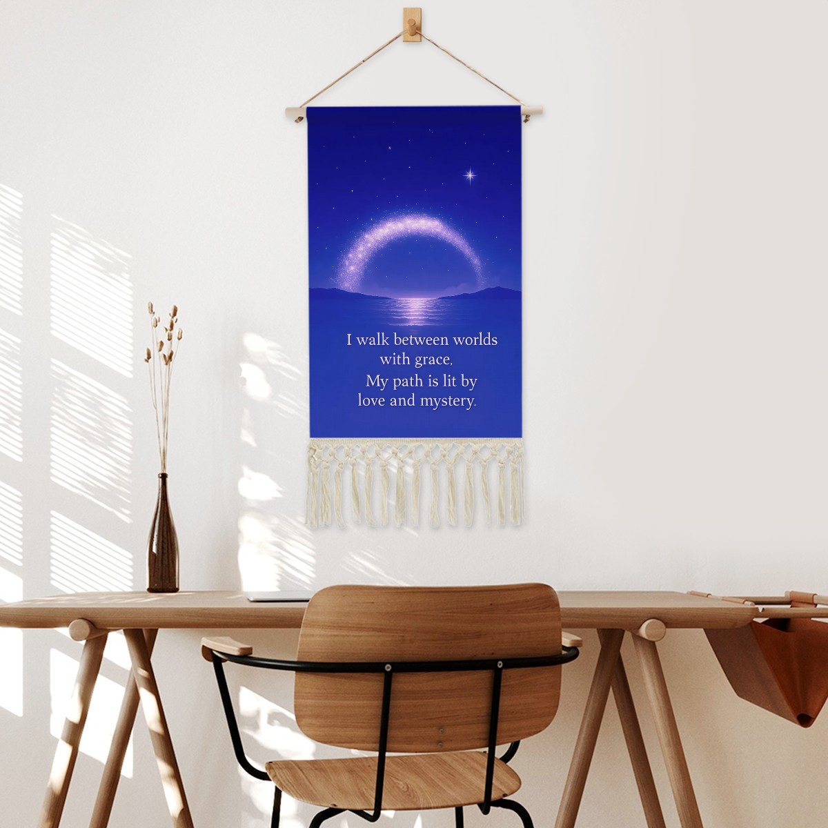 Between Worlds  Inspirational Wall Decor