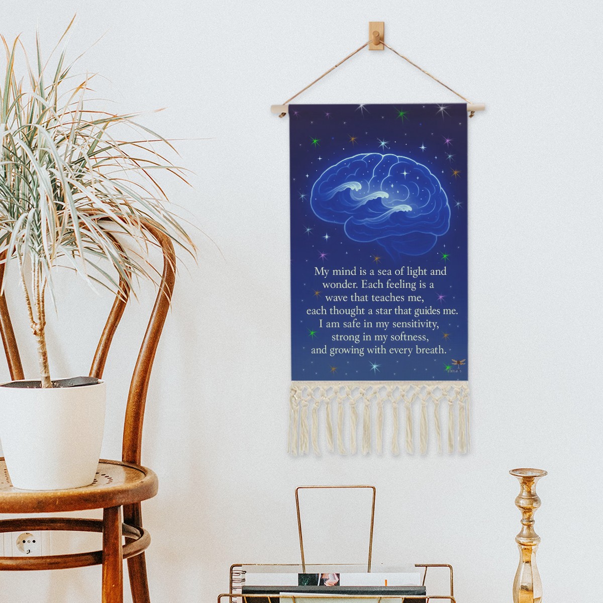 My Mind Inspirational Wall Decor