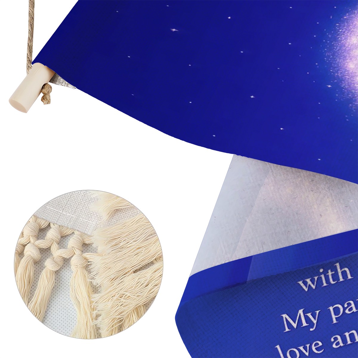 Between Worlds  Inspirational Wall Decor