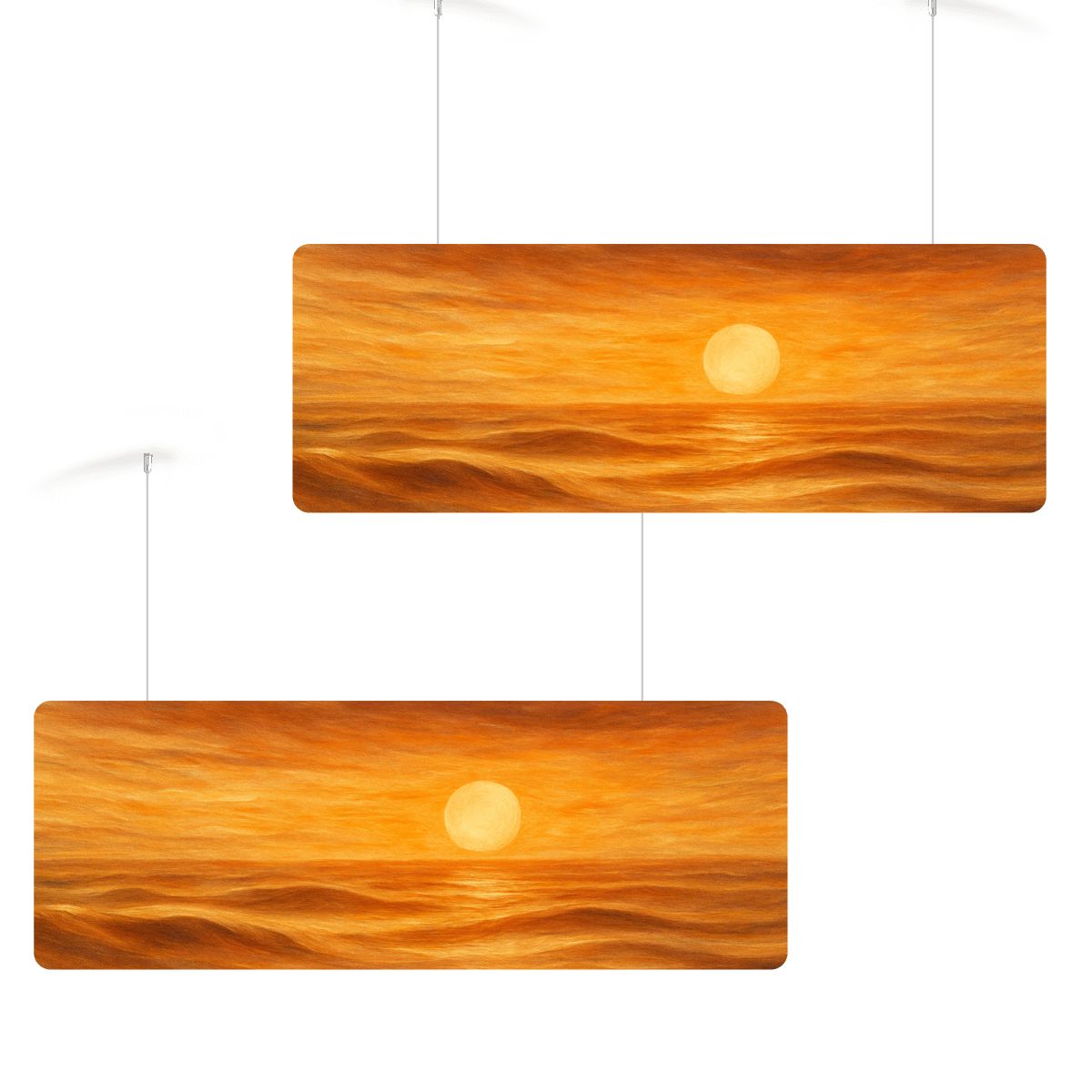 Serenade of the Tides  - Sound Absorbing Ceiling Lamp