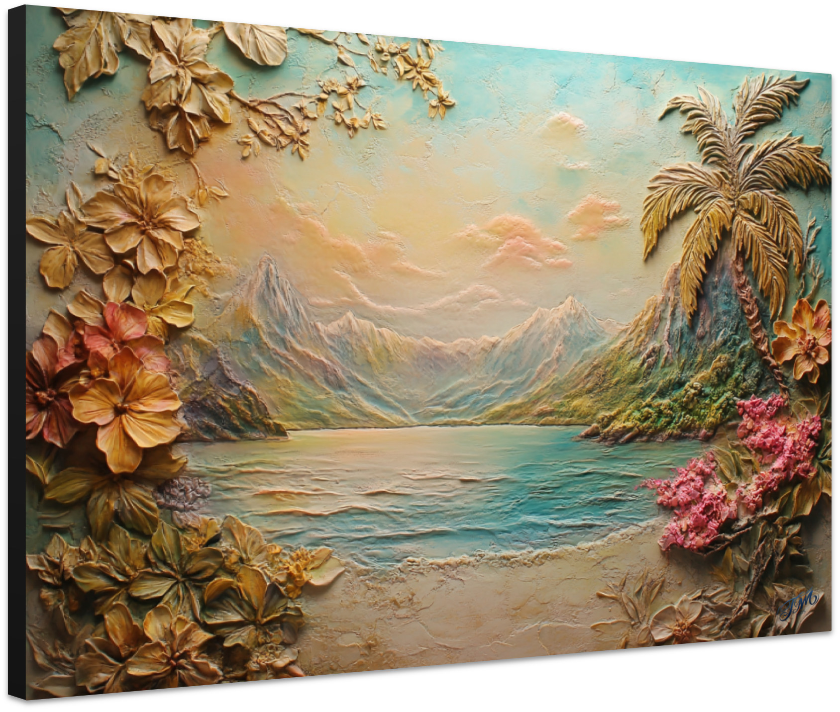 Hawaiian Sanctuary Wooden Art Print 