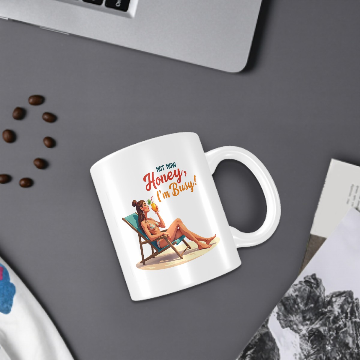 Pina Colada Ceramic Custom Design Coffee Mug