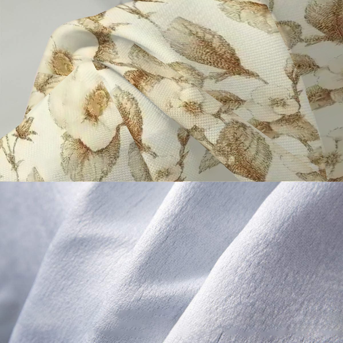 Whispers of Beige Sofa Cover