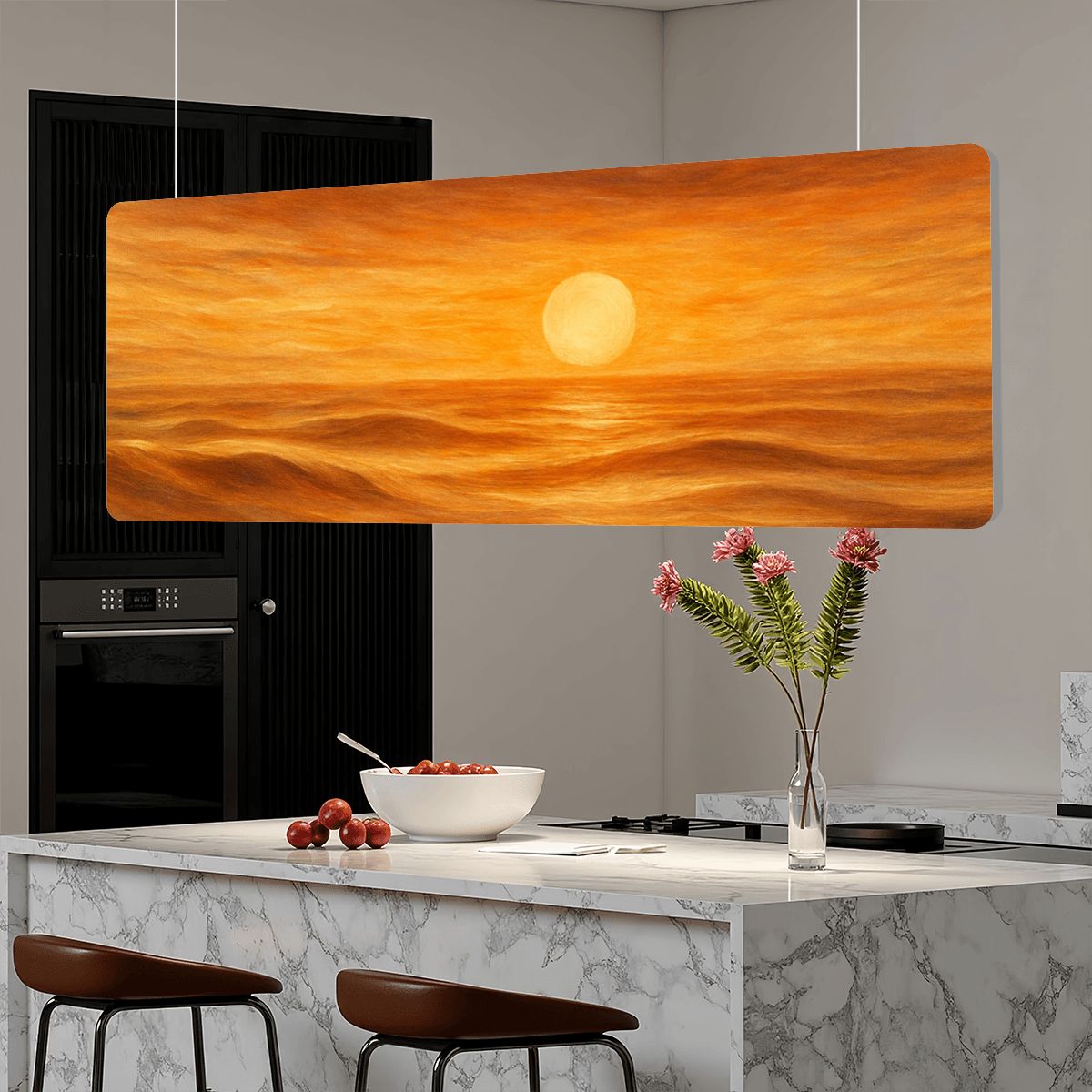 Serenade of the Tides  - Sound Absorbing Ceiling Lamp