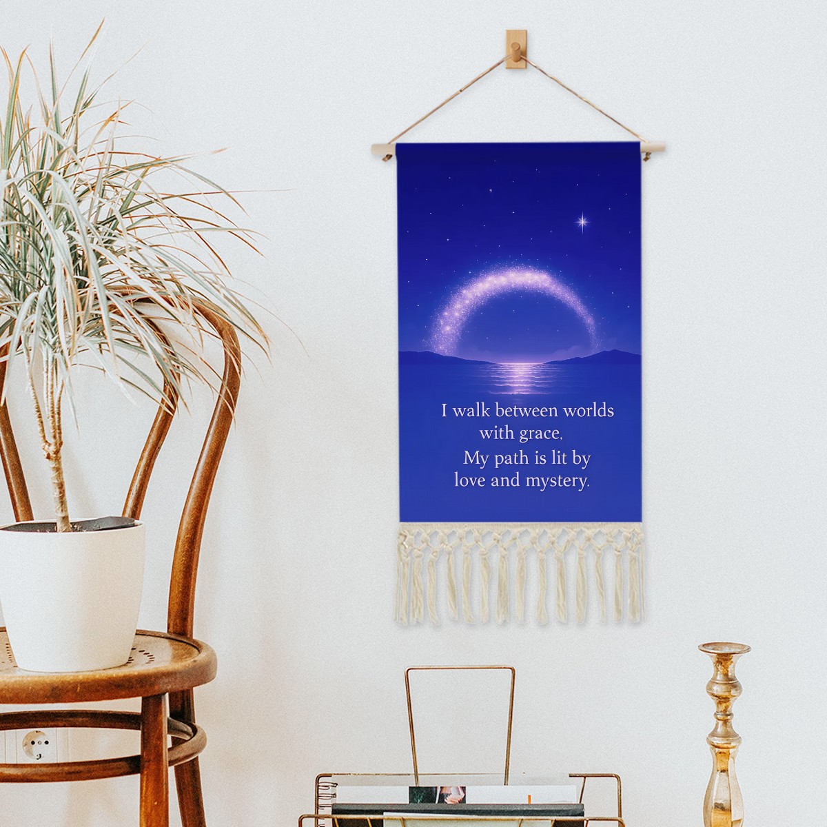 Between Worlds Inspirational Wall Decor