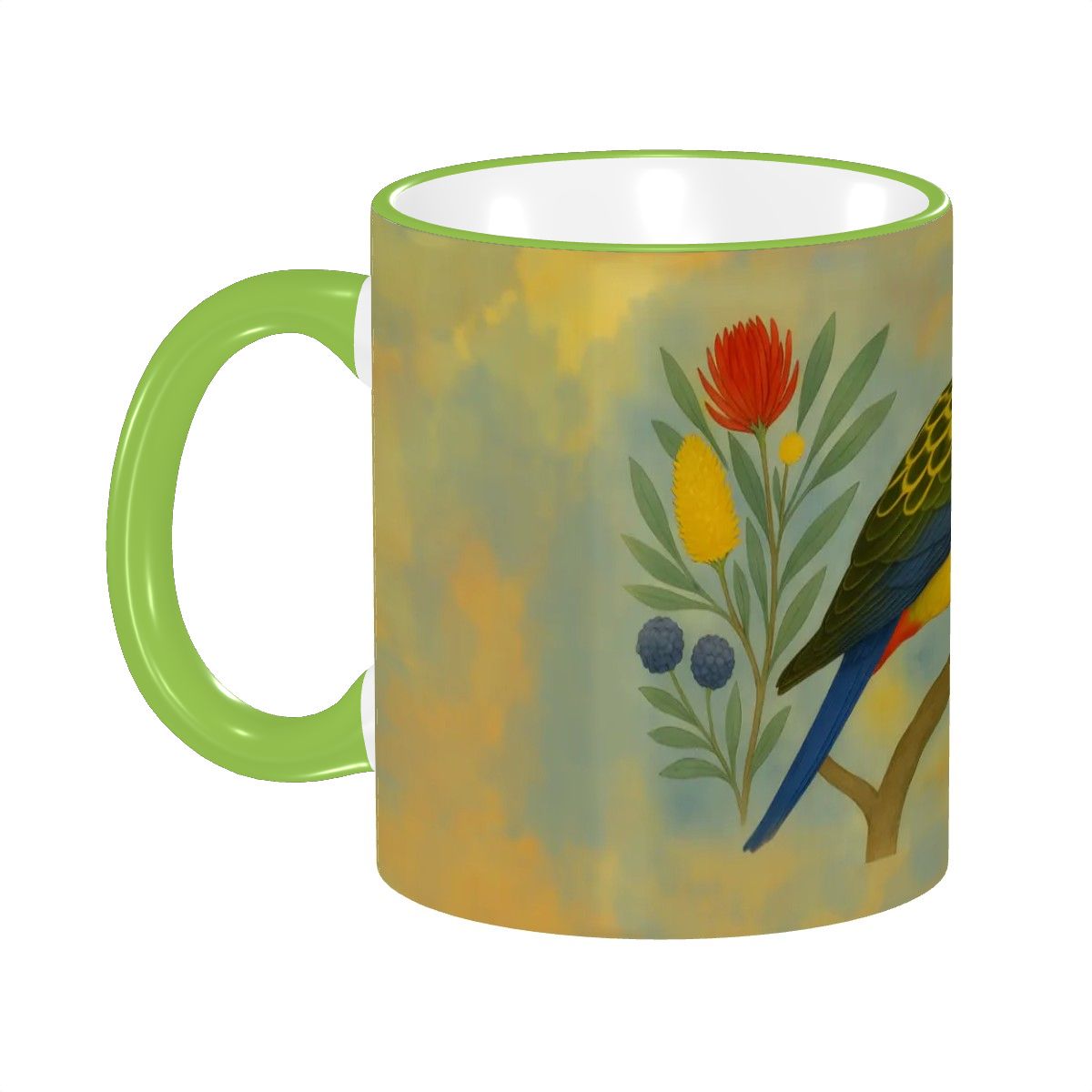 Eastern Rosella Bird 11 0z Custom Design Mug