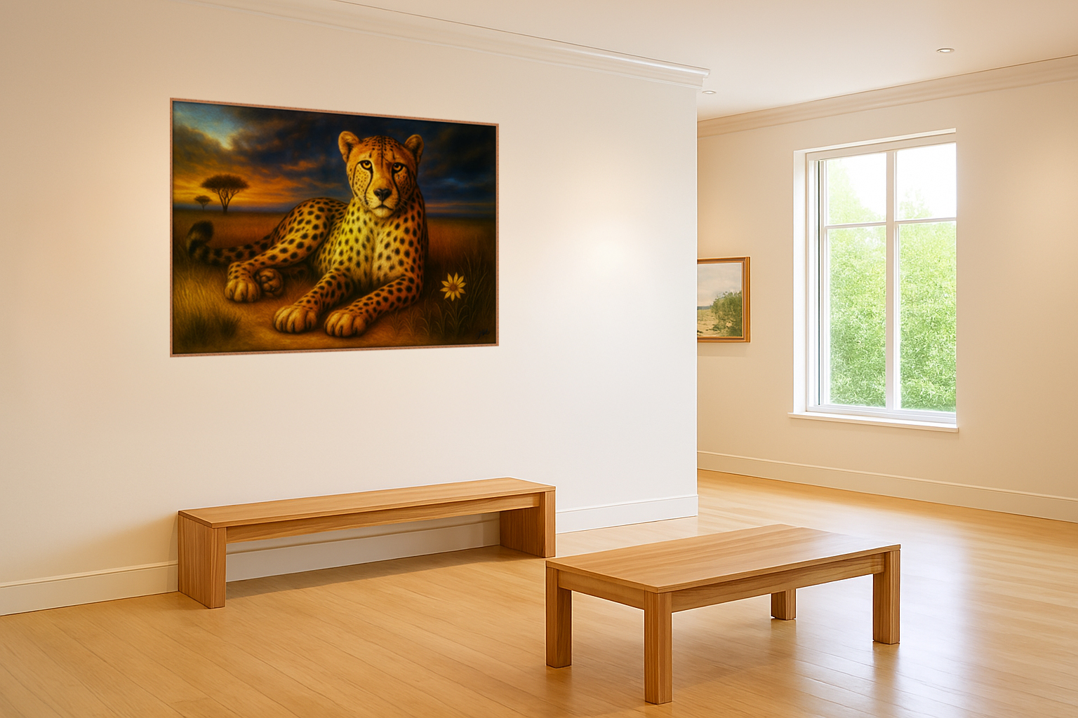 The One Hundredth Heart Beat - Float Framed