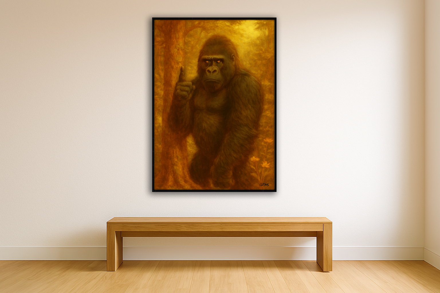 The Last Word - Fine Art Canvas Print