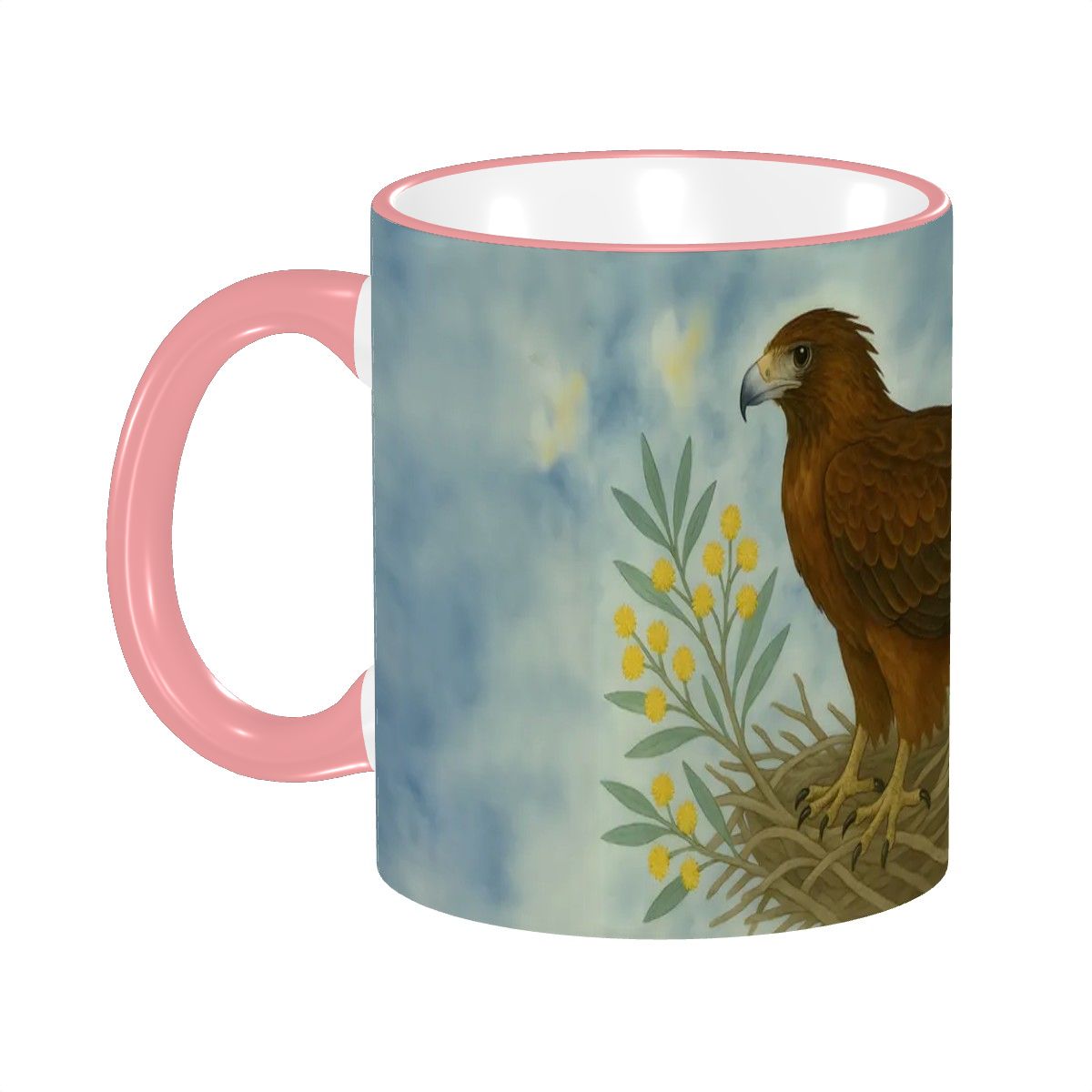 Wedge Tail Eagle Water Painting Custom Design Mug