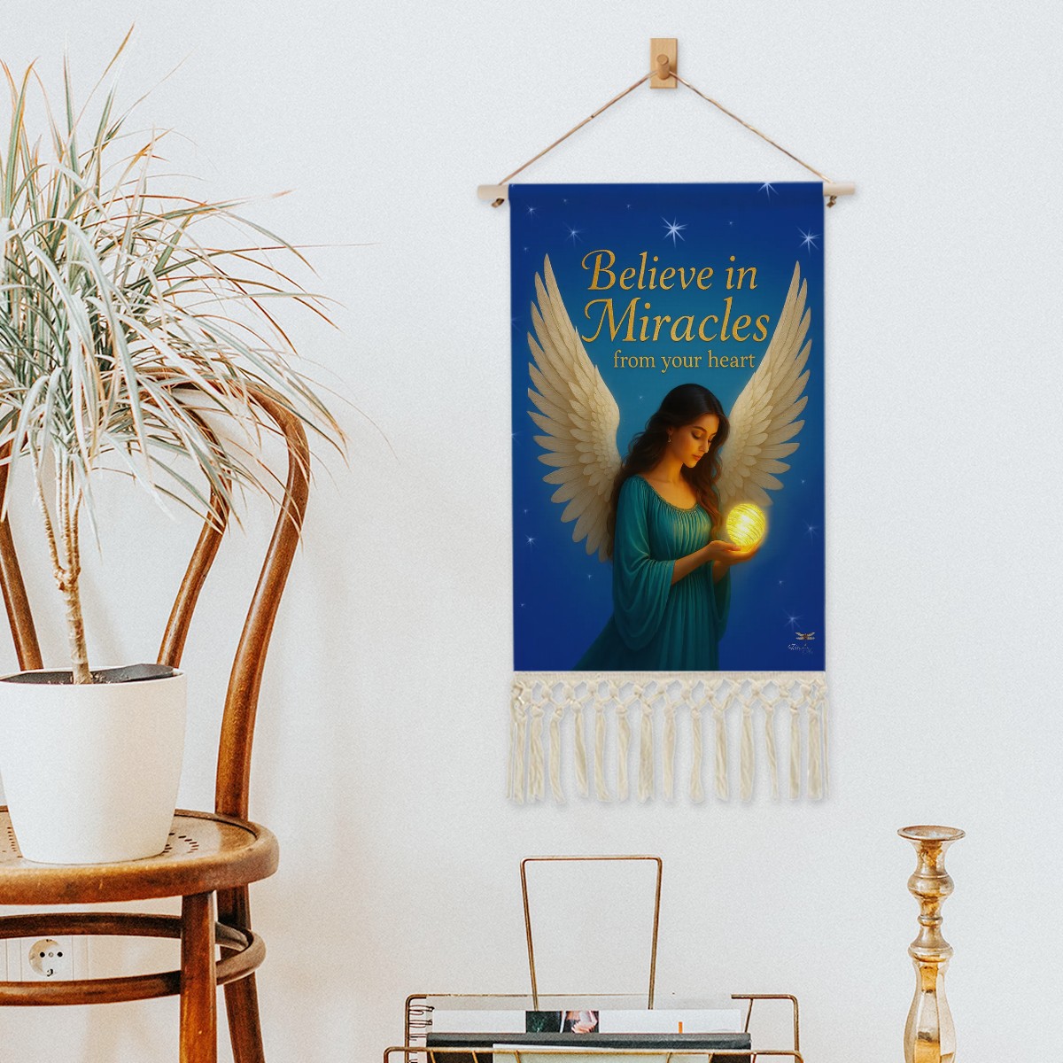 Inspirational Angel "Believe in Miracles"