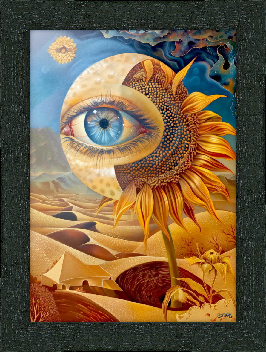 Desert Vision -  Framed Digital Art Print