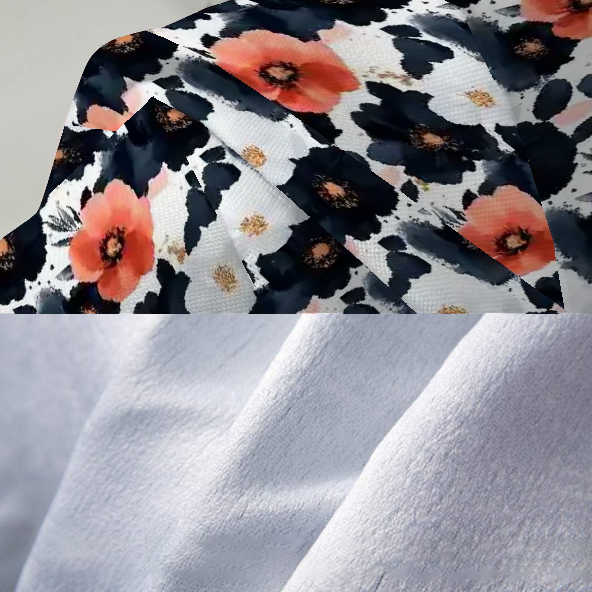 Contrast in Bloom Sofa Cover