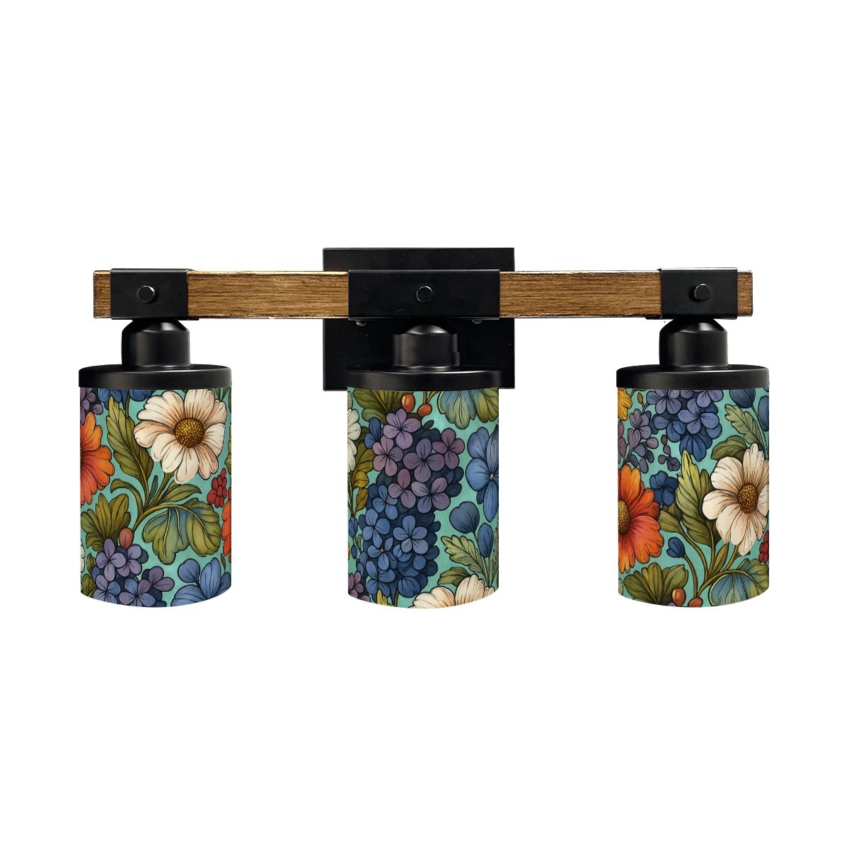 Floral Wall Light Fixture