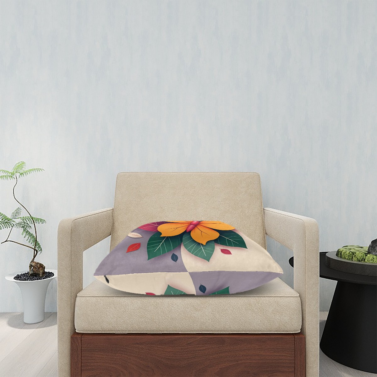 Butterfly Decorative Pillow Cover Set of 2