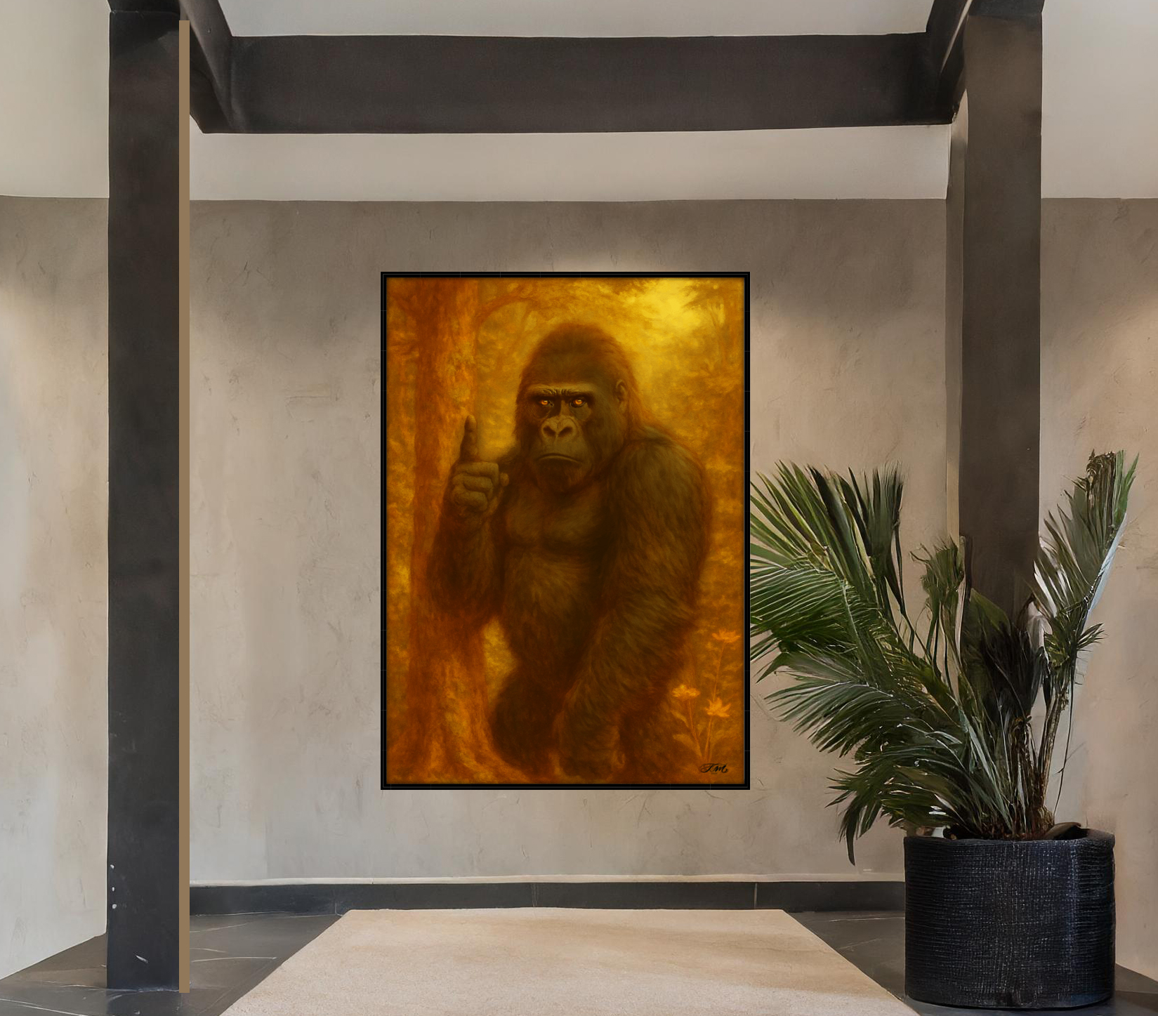 The Last Word - Fine Art Canvas Print