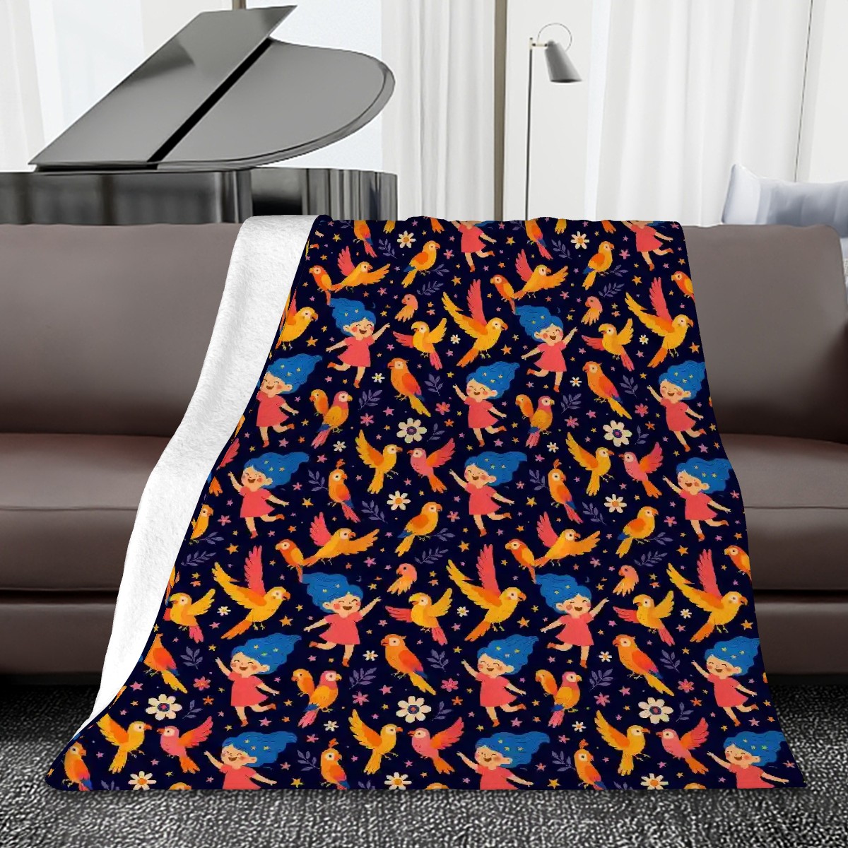 Playful  Throw Blanket