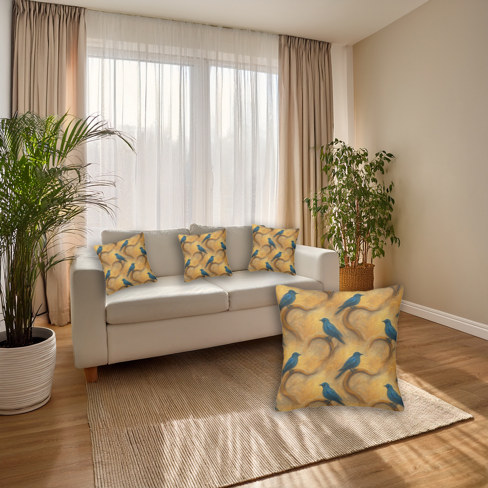 Desert Whispers - all Seasons Throw Pillow Covers Set of 4