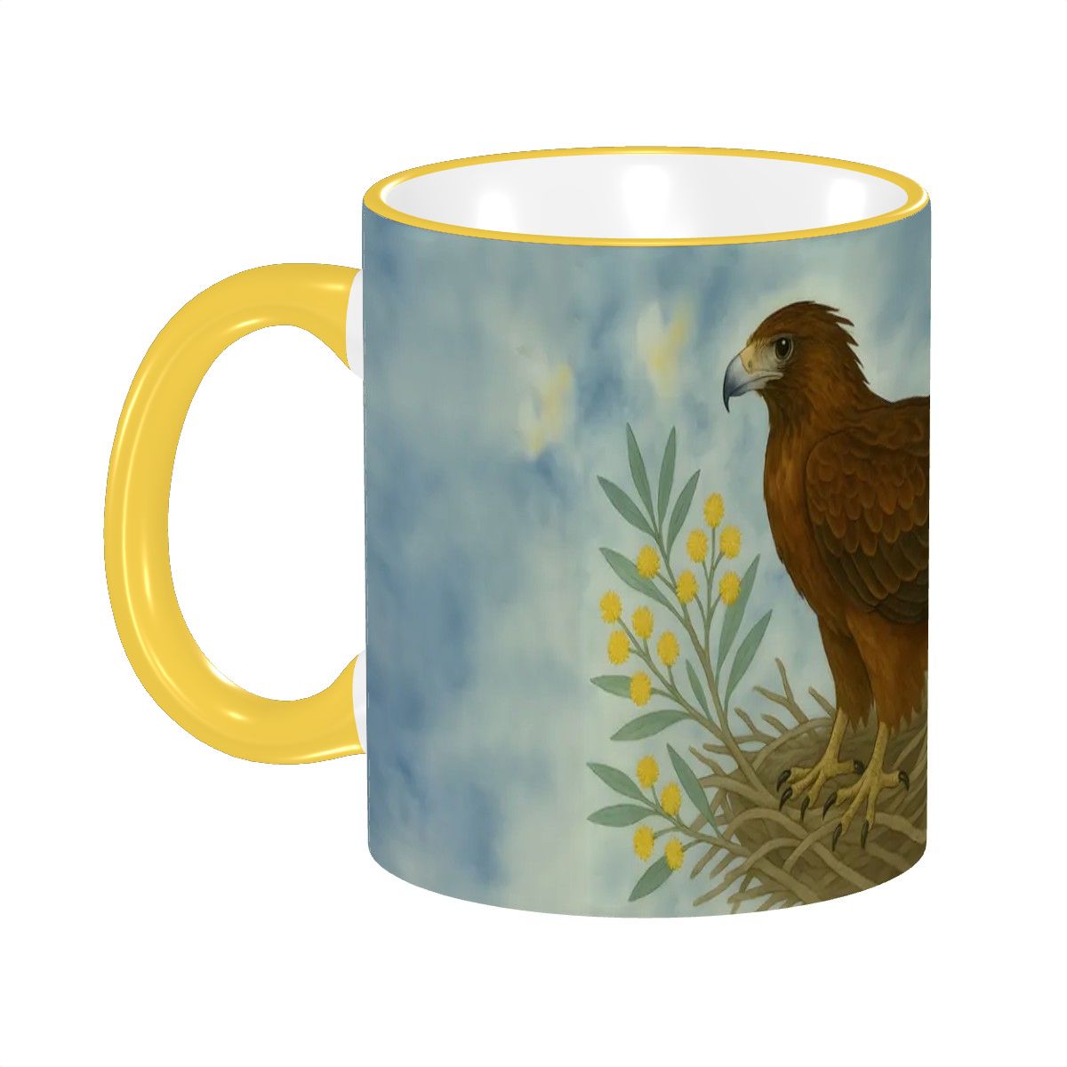 Wedge Tail Eagle Water Painting Custom Design Mug