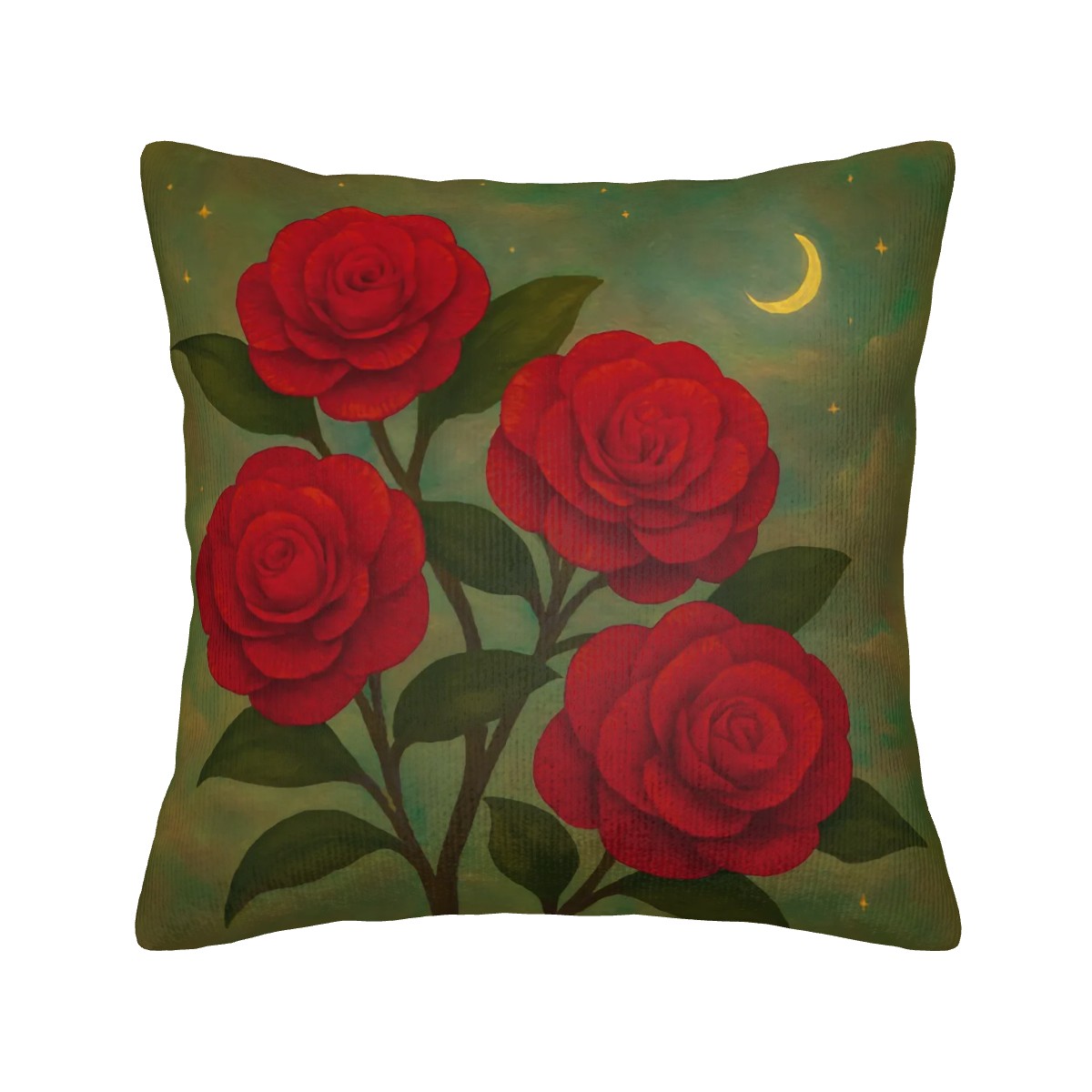 Middlemist Red Camellia Rare Flower Canvas  printed Art