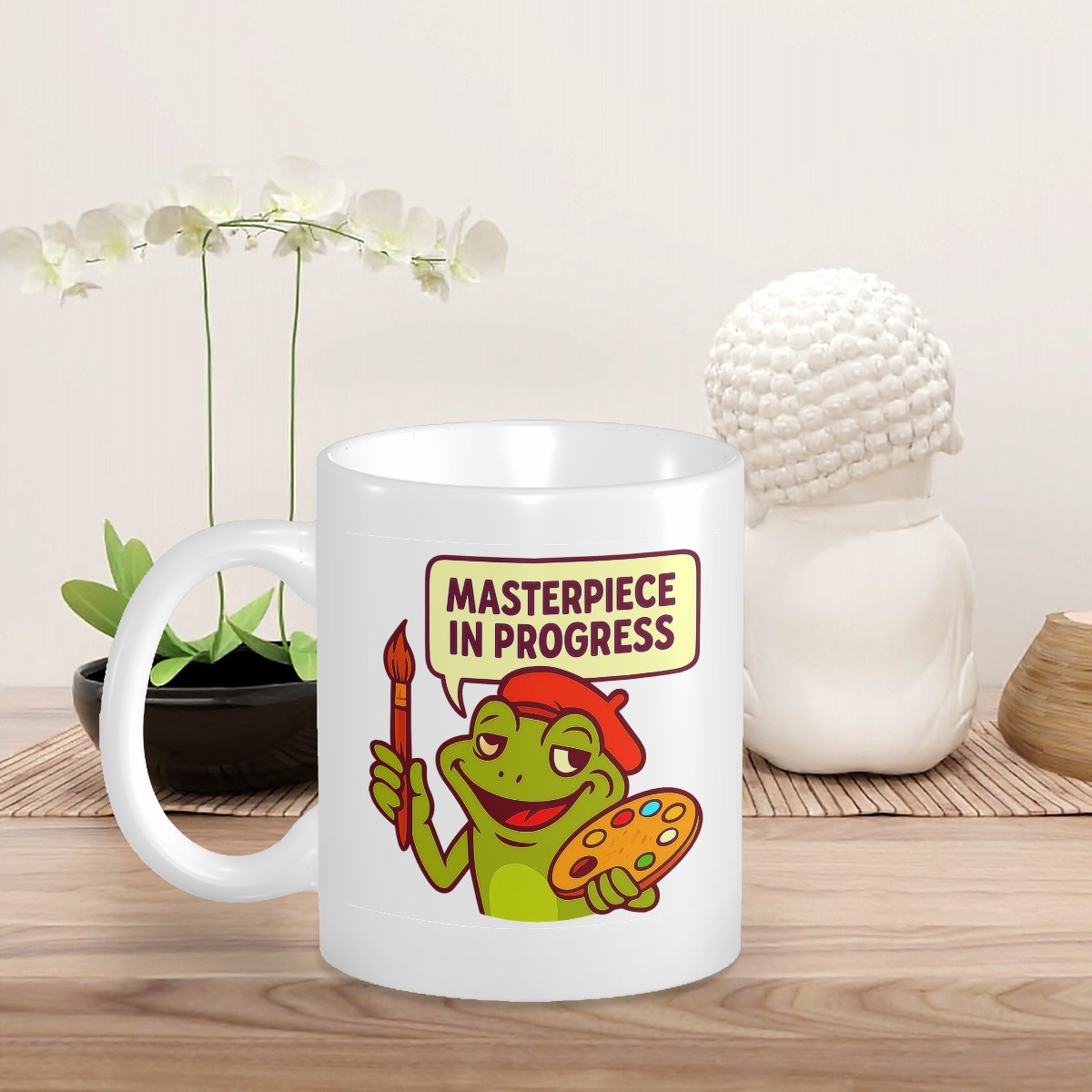 Masterpiece in Progress Art Custom Design Mug