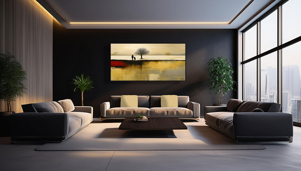 Solstice Reflection  Canvas Art Print