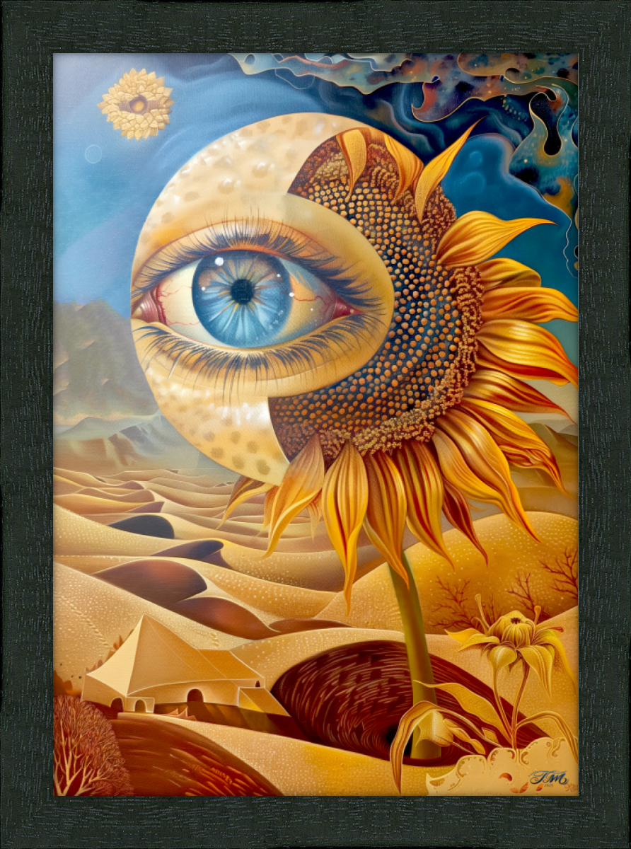 Desert Vision -  Framed Digital Art Print