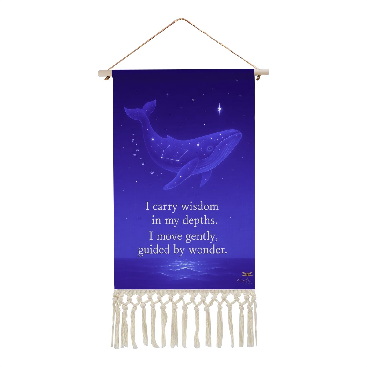 Wisdom in my Depth -  Inspirational Wall Decor