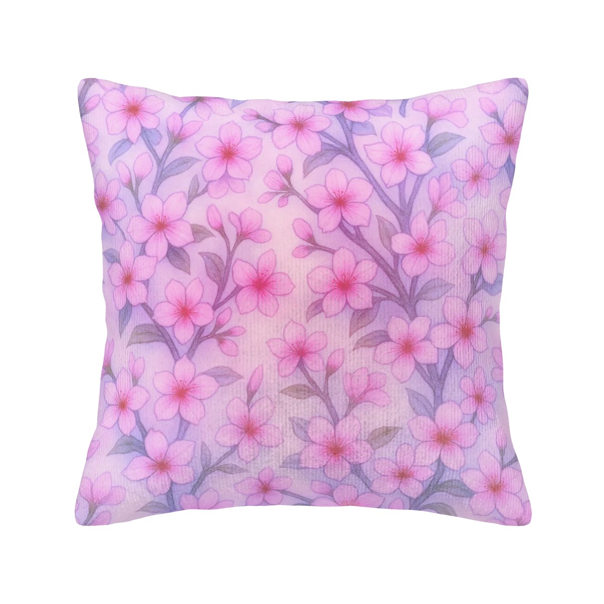 Sakura Bloom - Corduroy Cushion Covers Sets