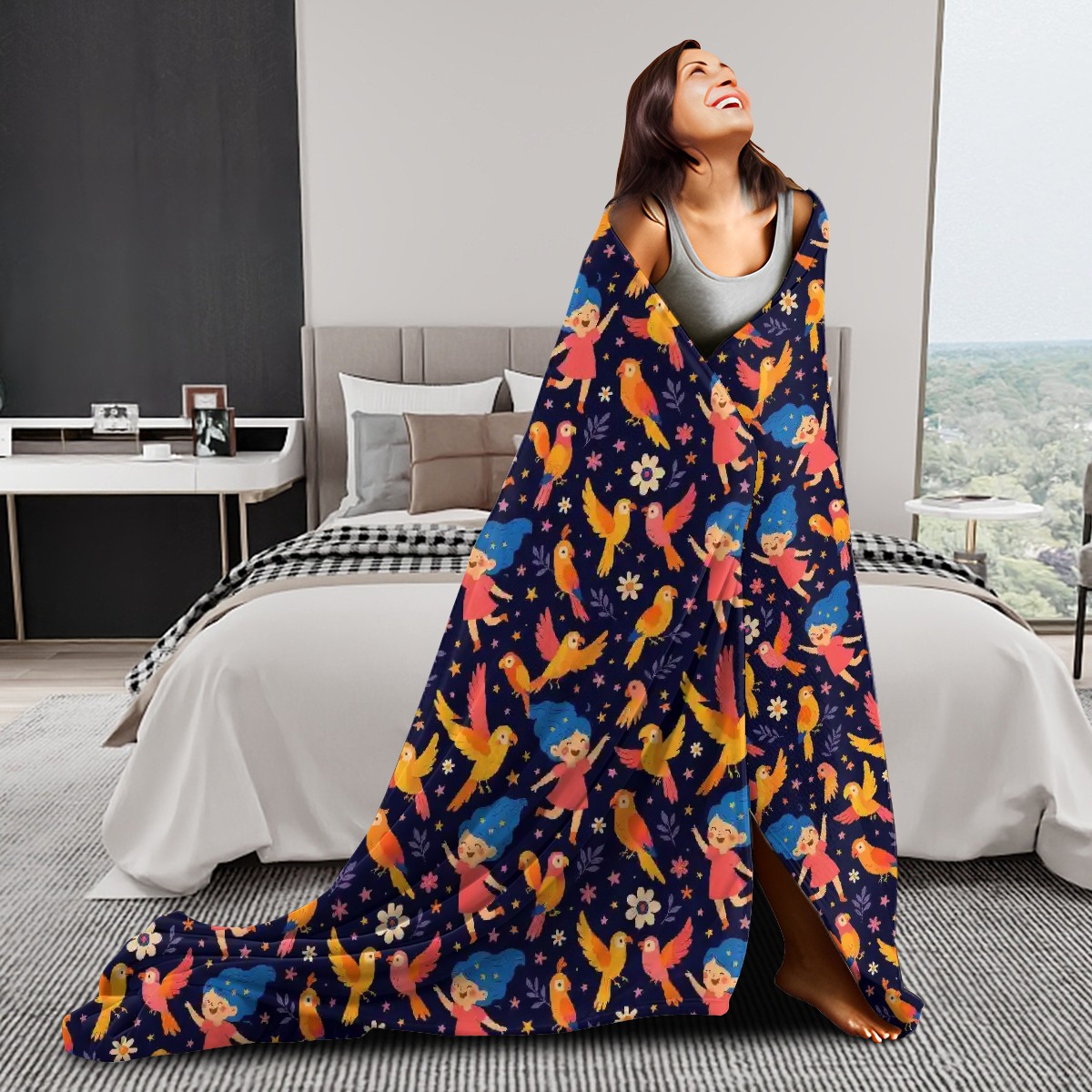 Playful  Throw Blanket