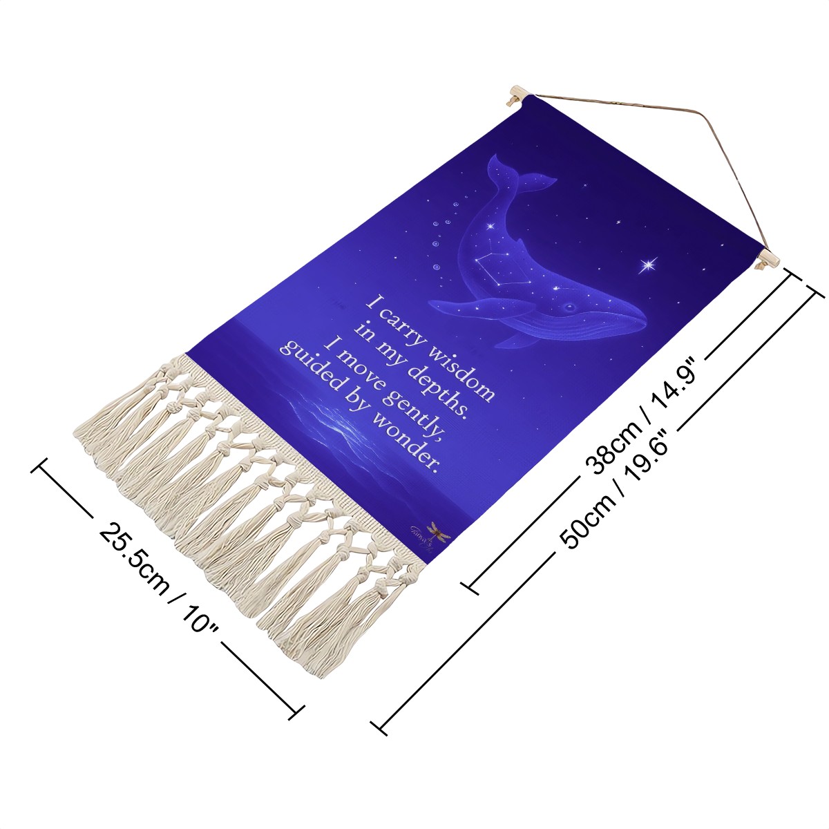 Wisdom in my Depth -  Inspirational Wall Decor