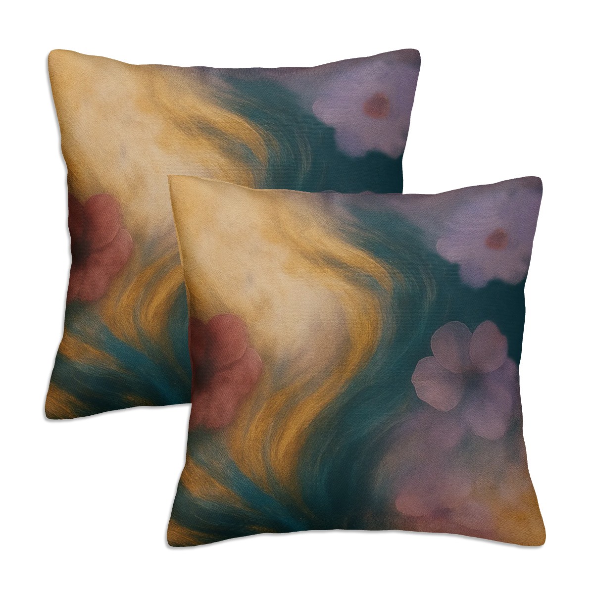 Whispers of Identity - all Seasons Throw Pillow Covers Set of 2