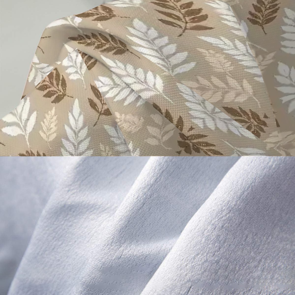 Fern Leaves Sofa Cover