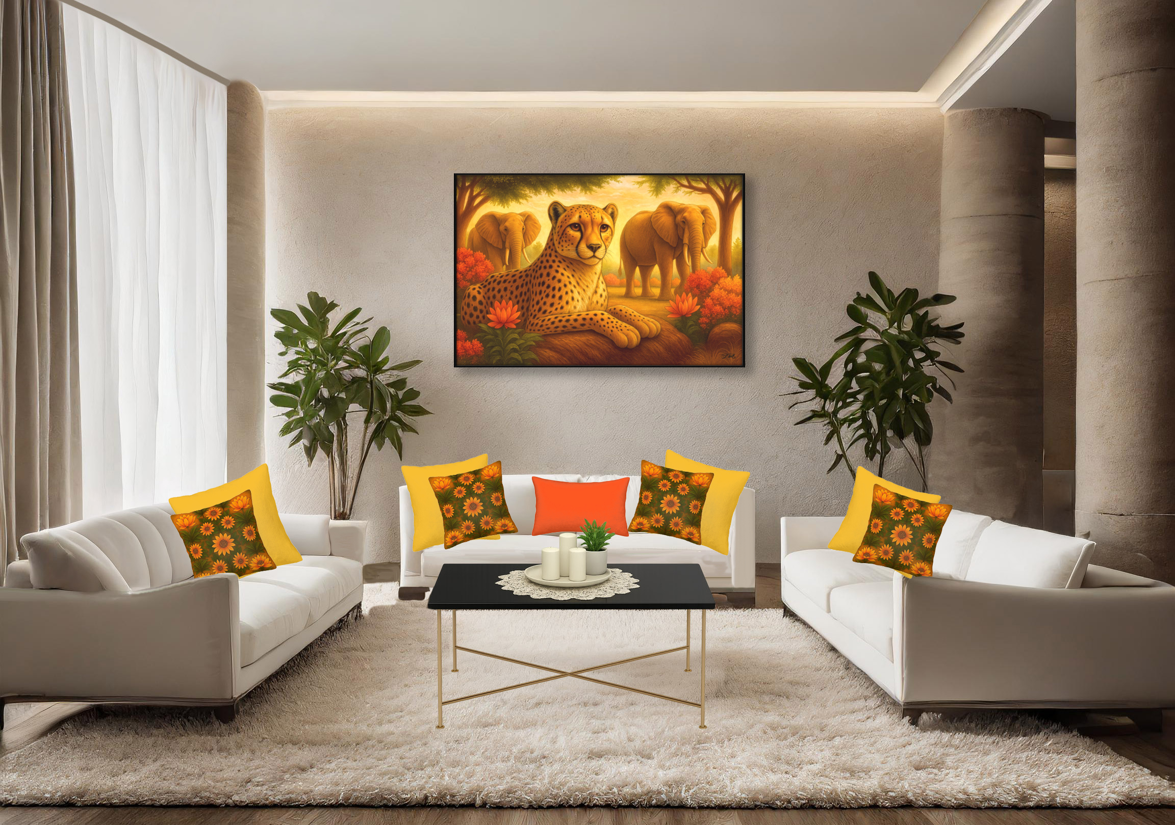 Guardians of the Quiet Wild Fine Art Canvas Print 