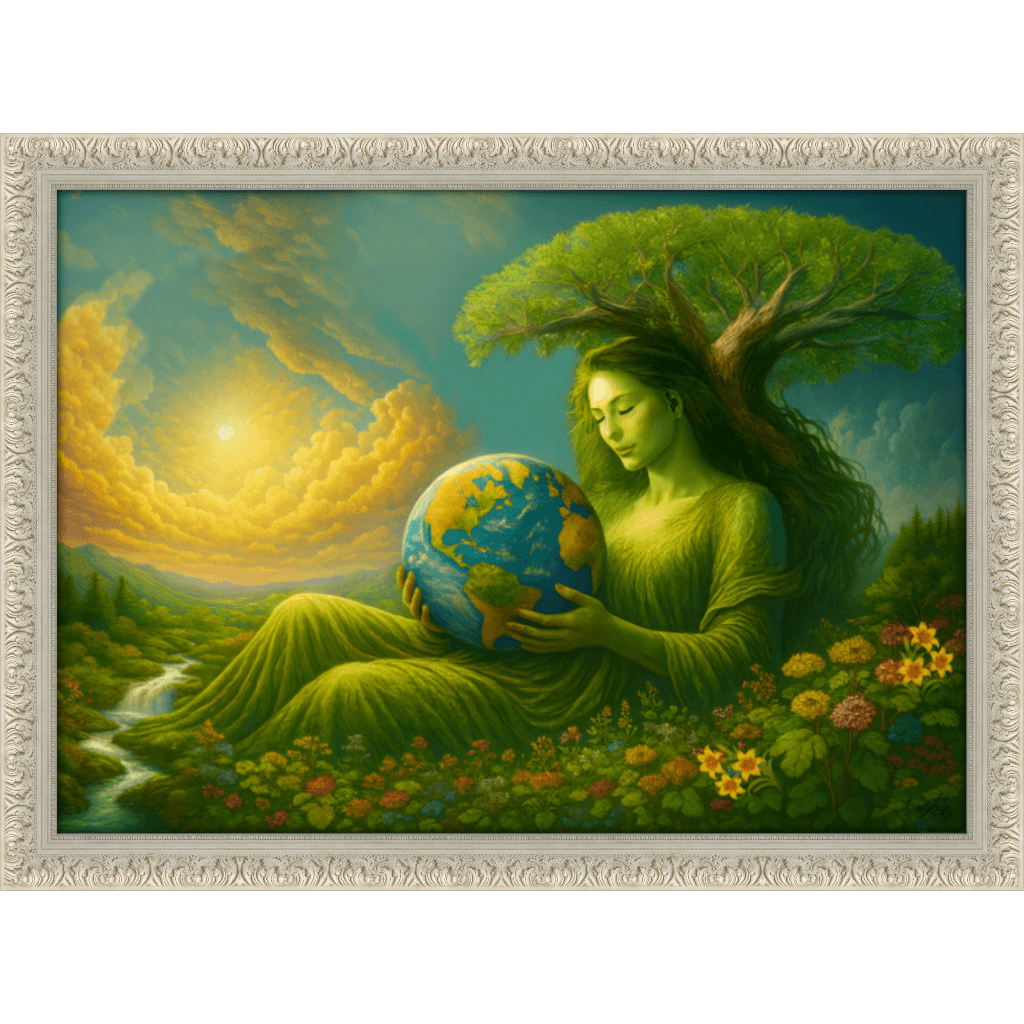 Mother Earth - Fine Art Canvas Print