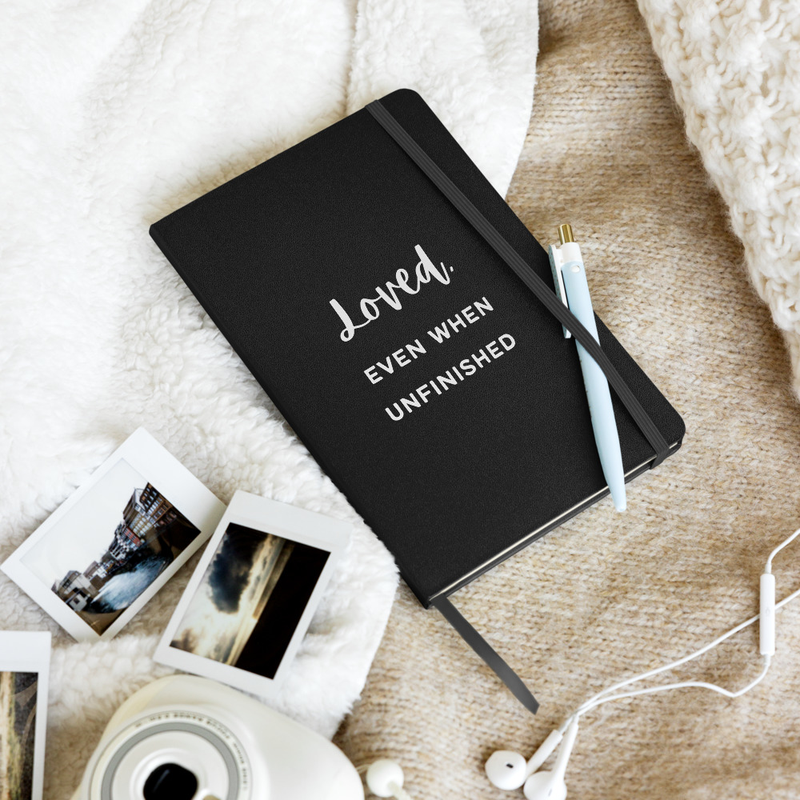 "LOVED" Hardcover Bound Notebook