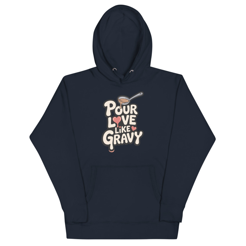 "POUR LOVE" Unisex Hoodie