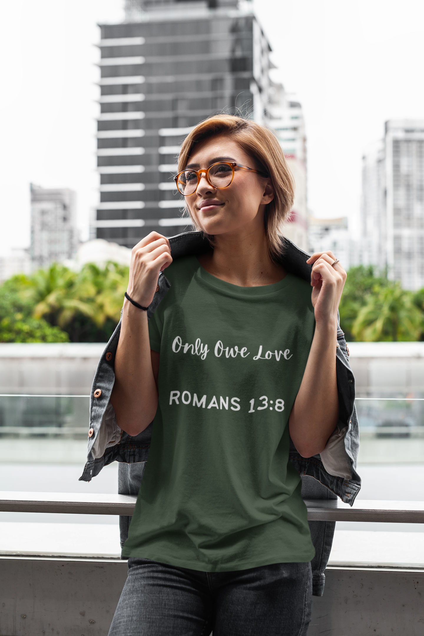 "ROMANS 13:8" Unisex T-Shirt