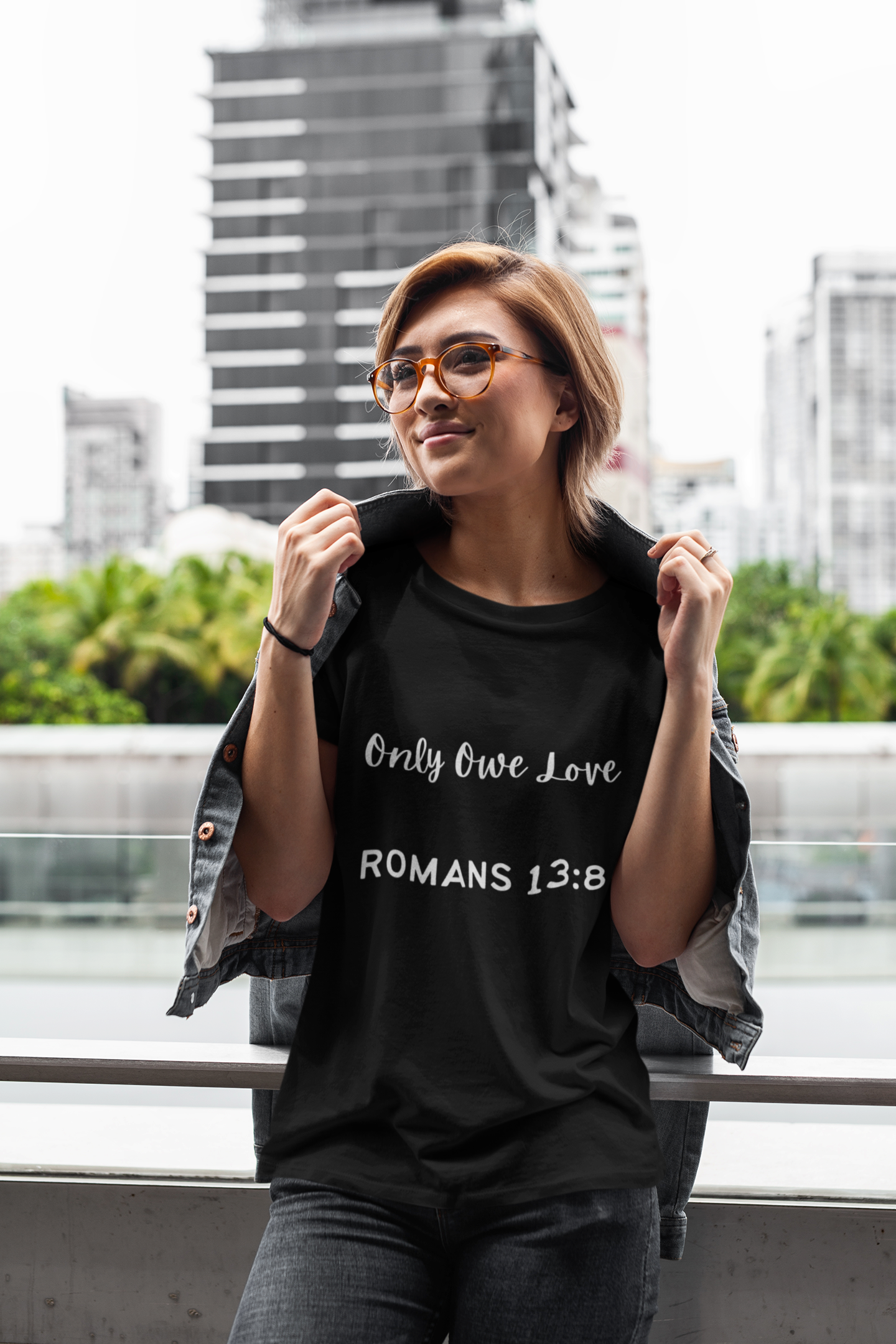 "ROMANS 13:8" Unisex T-Shirt