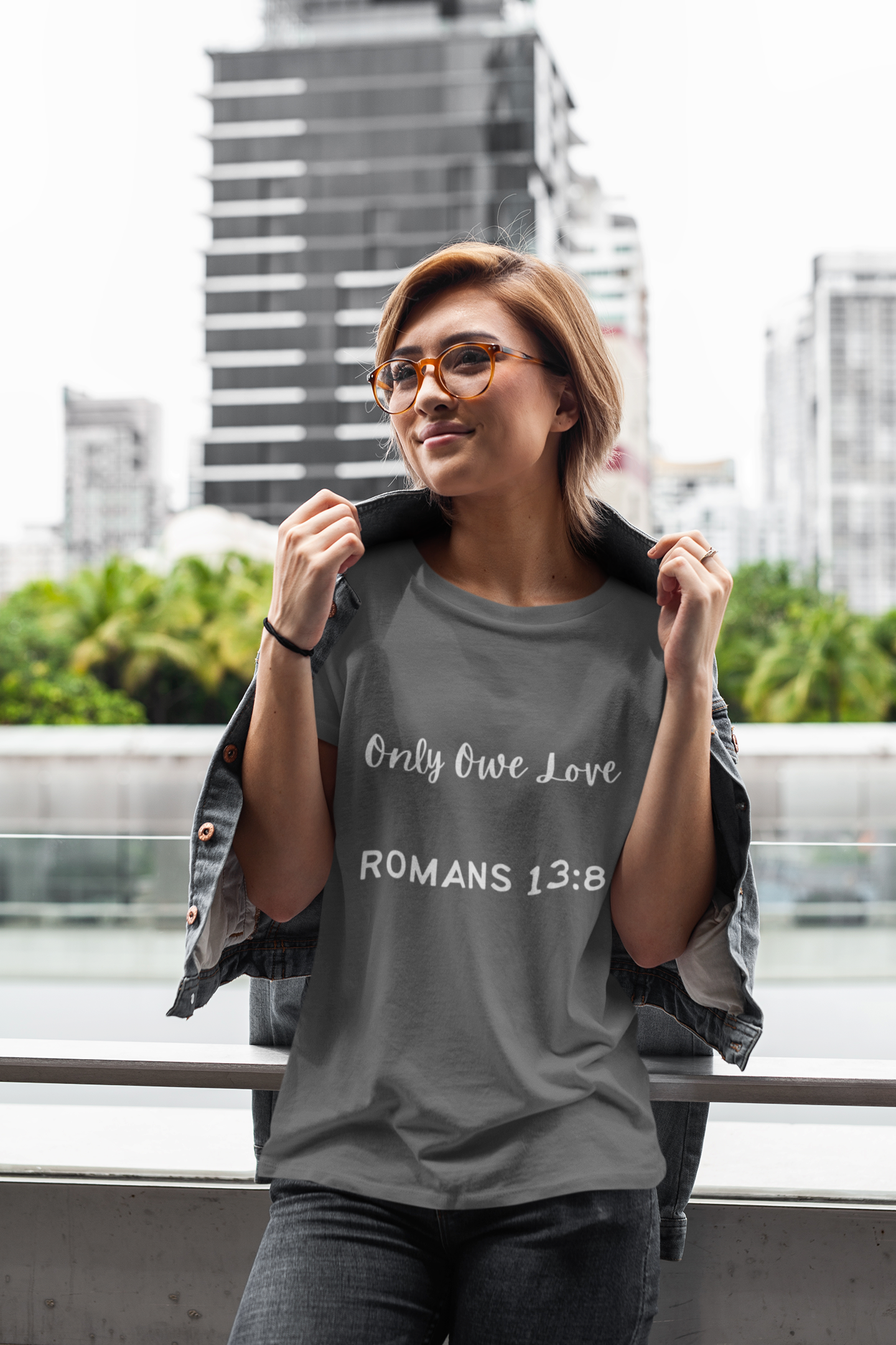 "ROMANS 13:8" Unisex T-Shirt